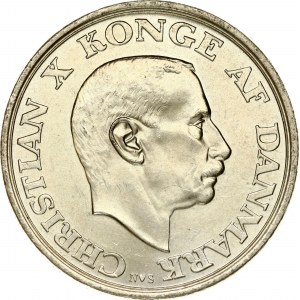 Denmark 2 Kroner 1945 NS King's Birthday