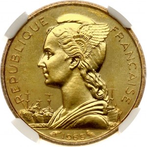Djibouti French Somaliland 10 Francs 1965 NGC MS 68 TOP POP