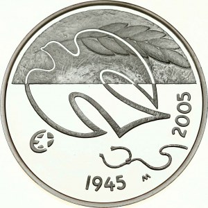 Finland 10 Euro 2005 60th Anniversary of Peace