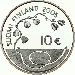 Finland 10 Euro 2005 60th Anniversary of Peace