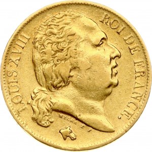France 20 Francs 1824 A