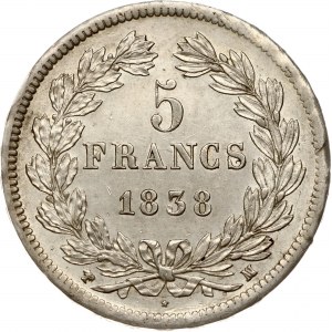 France 5 Francs 1838 MA