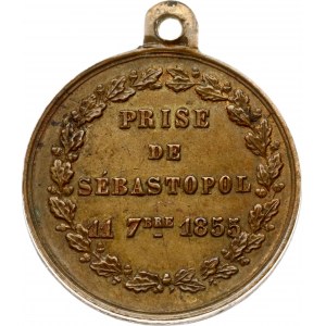 Francia Medaglia cattura di Sebastopoli 1855