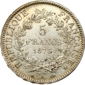 Francja 5 franków 1873A
