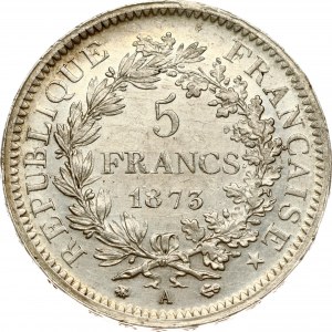 France 5 Francs 1873 A