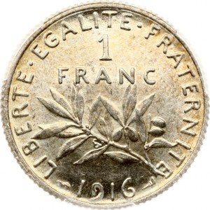 France 1 Franc 1916 PCGS MS 63