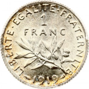 France 1 Franc 1919 PCGS MS 64