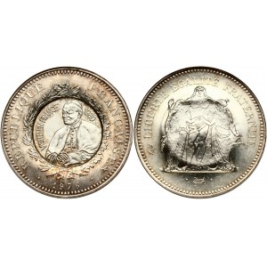 France 50 Francs 1976/1980 Joan Paul II visit France NGC MS 64