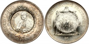 Francie 50 franků 1976/1980 návštěva Jana Pavla II. ve Francii NGC MS 64