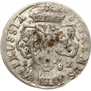 Germany Brandenburg-Prussia 6 Groschen 1682 HS