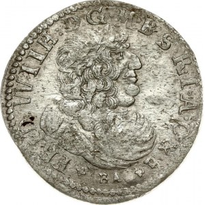 Germany Brandenburg-Prussia 6 Groscher 1686 BA