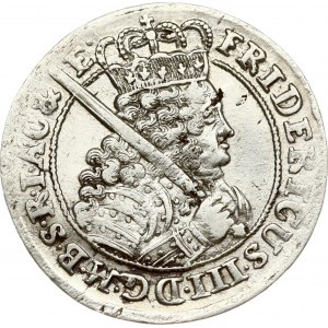 Germania Brandeburgo-Prussia 18 Groschen 1698 SD