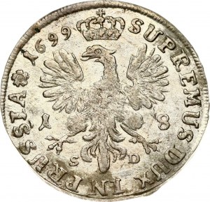 Germany Brandenburg-Prussia 18 Groscher 1699 SD