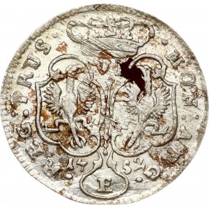Germania Prussia 6 Groscher 1752 E S