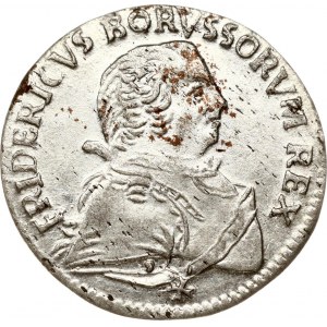 Germania Prussia 6 Groscher 1752 E S