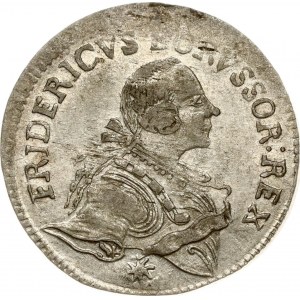Germania Prussia 6 Groscher 1753 E