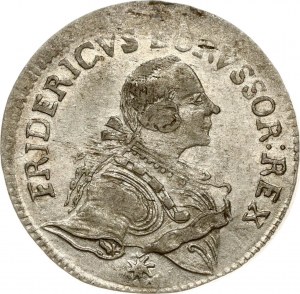 Germany Prussia 6 Groscher 1753 E