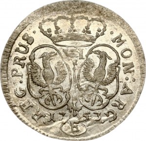 Germany Prussia 6 Groscher 1753 E