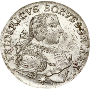 Germany Prussia 6 Groscher 1754 E ST