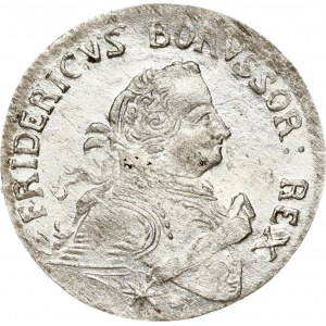 Germany Prussia 6 Groscher 1754 E