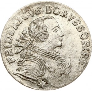 Germany Prussia 6 Groscher 1754 E
