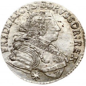 Germania Prussia 6 Groscher 1756 E