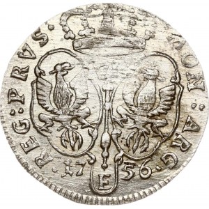 Germania Prussia 6 Groscher 1756 E