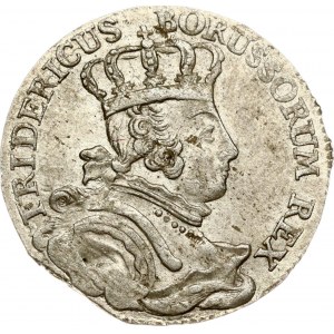 Germany Prussia 6 Groscher 1757 C