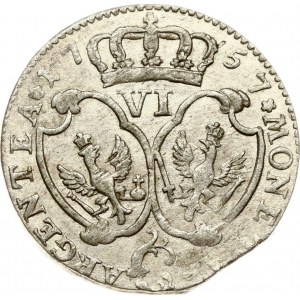Germany Prussia 6 Groscher 1757 C