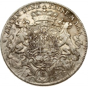 Germany Brandenburg-Bayreuth Taler 1766 B ES
