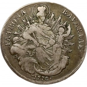 Germania Baviera Taler 1770