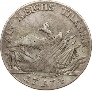 Germany Prussia Taler 1774 A