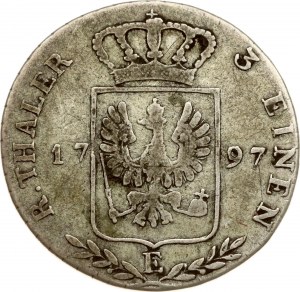 Germany Prussia 1/3 Taler 1797 E