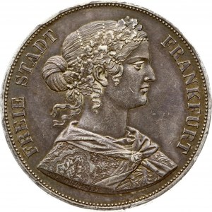 Germany Frankfurt 2 Taler 1862