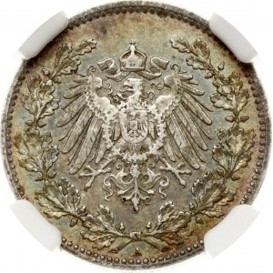 Germany 50 Pfennig 1898 A NGC AU 55