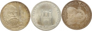 Germany Federal Republic 10 Mark 1988-1992 Lot of 3 coins