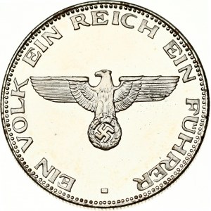 Germany Federal Republic Medal ND Adolf Hitler