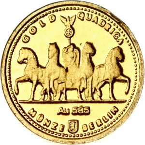 Medaglia Germania 2013 Quadriga d'oro