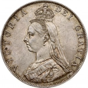 Gran Bretagna 2 Fiorini 1887 NGC MS 63