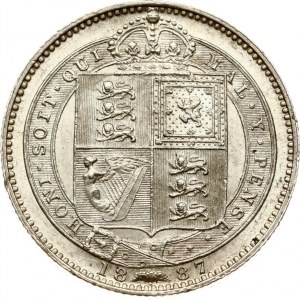 Great Britain Shilling 1887