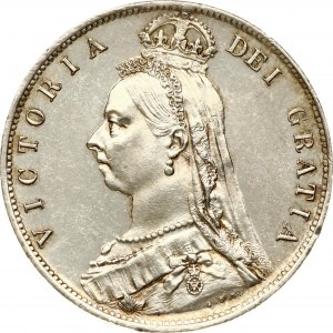 Great Britain 1/2 Crown 1891