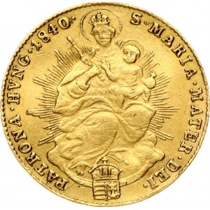 Hungary Ducat 1840