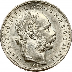Węgry 1 forint 1881 KB