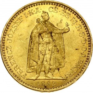 Hungary 20 Korona 1892 KB