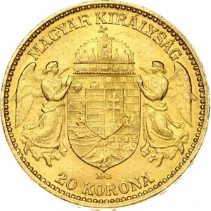 Ungheria 20 Korona 1893 KB