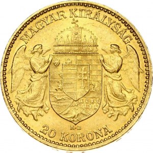 Hungary 20 Korona 1893 KB