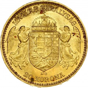 Hungary 20 Korona 1894 KB