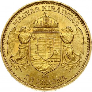 Hungary 20 Korona 1897KB