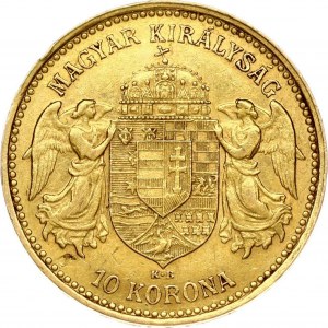 Hungary 10 Korona 1904 KB