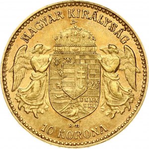 Hungary 10 Korona 1910 KB